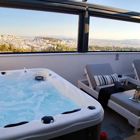 Alex Suite With Private Jacuzzi Athens Exterior photo