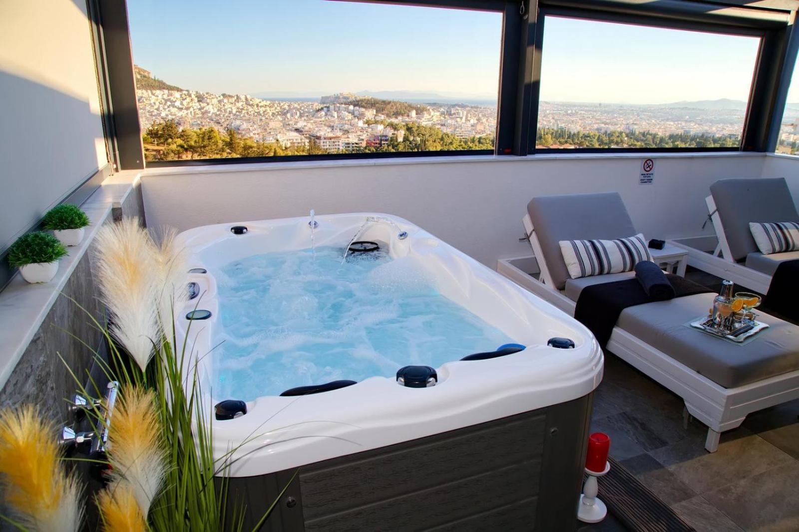 Apartmán Alex With Private Jacuzzi Atény